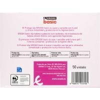 Protector normal EROSKI BASIC, caja 50 uds