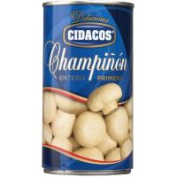 Champiñon entero CIDACOS, lata 180 g