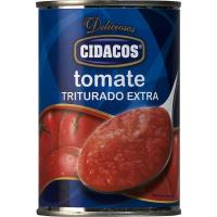 Tomate triturado CIDACOS, lata 400 g