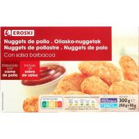 Nuggets con salsa EROSKI, caja 300 g