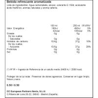 Refresco de cola COCA COLA, botellín 50 cl