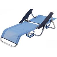 Silla cama de aluminio-textiline c/ asa 83x60x77 cm 2,1 kg, 1 ud