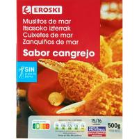 Muslito de mar EROSKI, caja 500 g