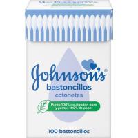 Bastoncillos JOHNSON`S, caja 100 uds