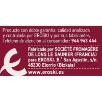 Queso fundido EROSKI basic, 24 porciones, caja 375 g