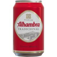 Cerveza ALHAMBRA Tradición, lata 33 cl