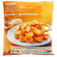 Patatas bravas EROSKI, bolsa 750 g