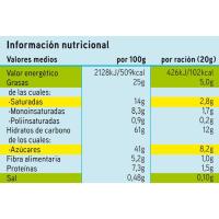 Snacks de chocolate-leche EROSKI, caja 200 g