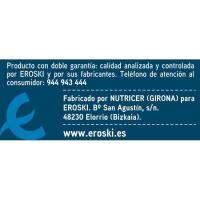 Barrita de chocolate con leche EROSKI, caja 192 g