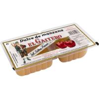 Dulce de manzana EL GAITERO, tarrina 2x200 g