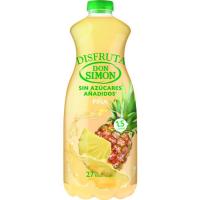 Néctar de piña sin azúcar DON SIMON, botella 1,5 litros